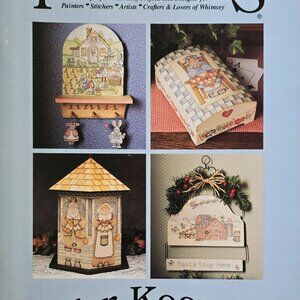 Finders Keepers 1995 For Keeps By Pegi White Folk Art Painting Instructions
